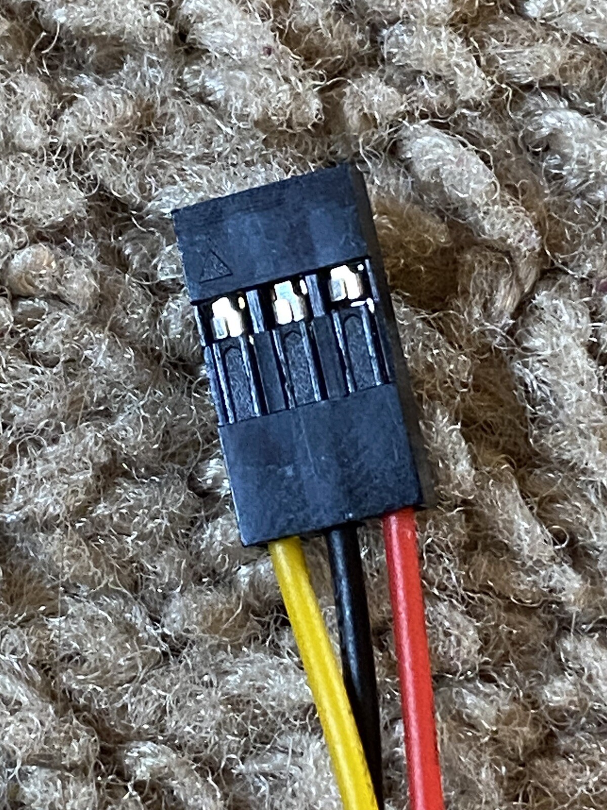 4Pcs 3Pin 26AWG Female to Wire 14 Inches 2.54mm Dupont Connector