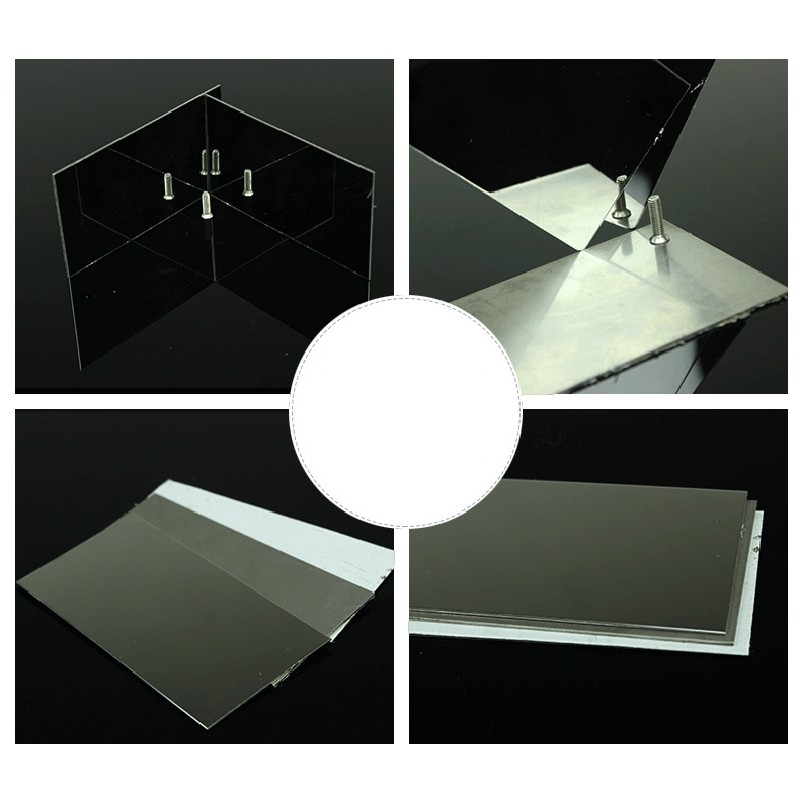 1/1.5/2/3mm Thick 8K Mirror Polished Stainless Steel Plate Smooth Metal Sheet