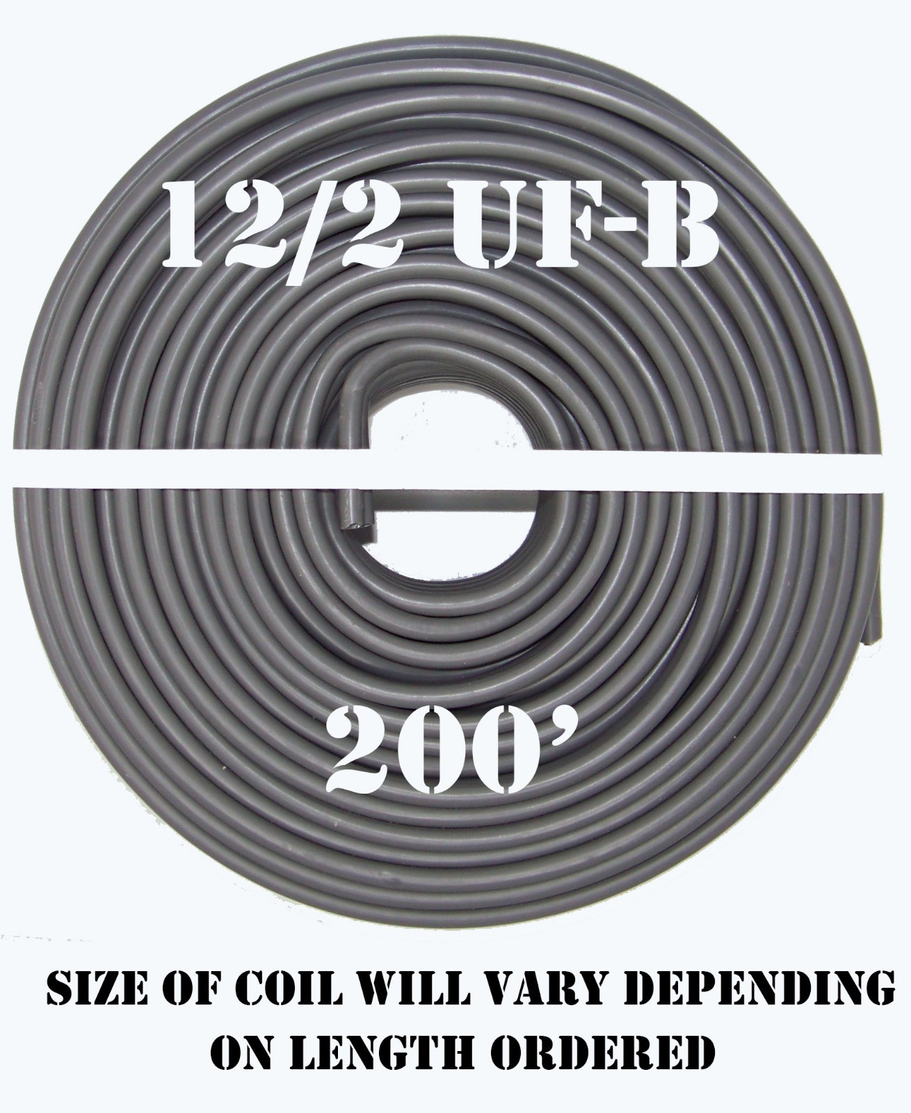 12/2 UF-B x 200′ Southwire Underground Feeder Cable