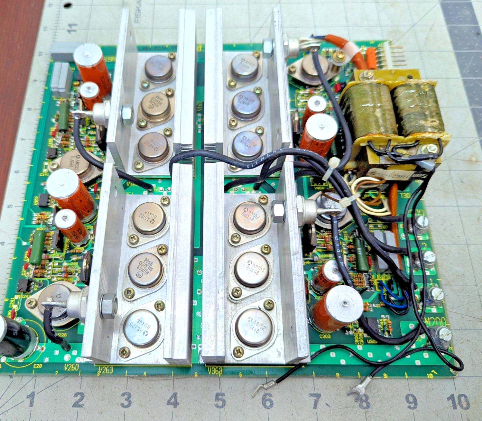 Siemens 6RB2025-0FA00 SimoDrive Power Board WORKING PULL [B1S3]