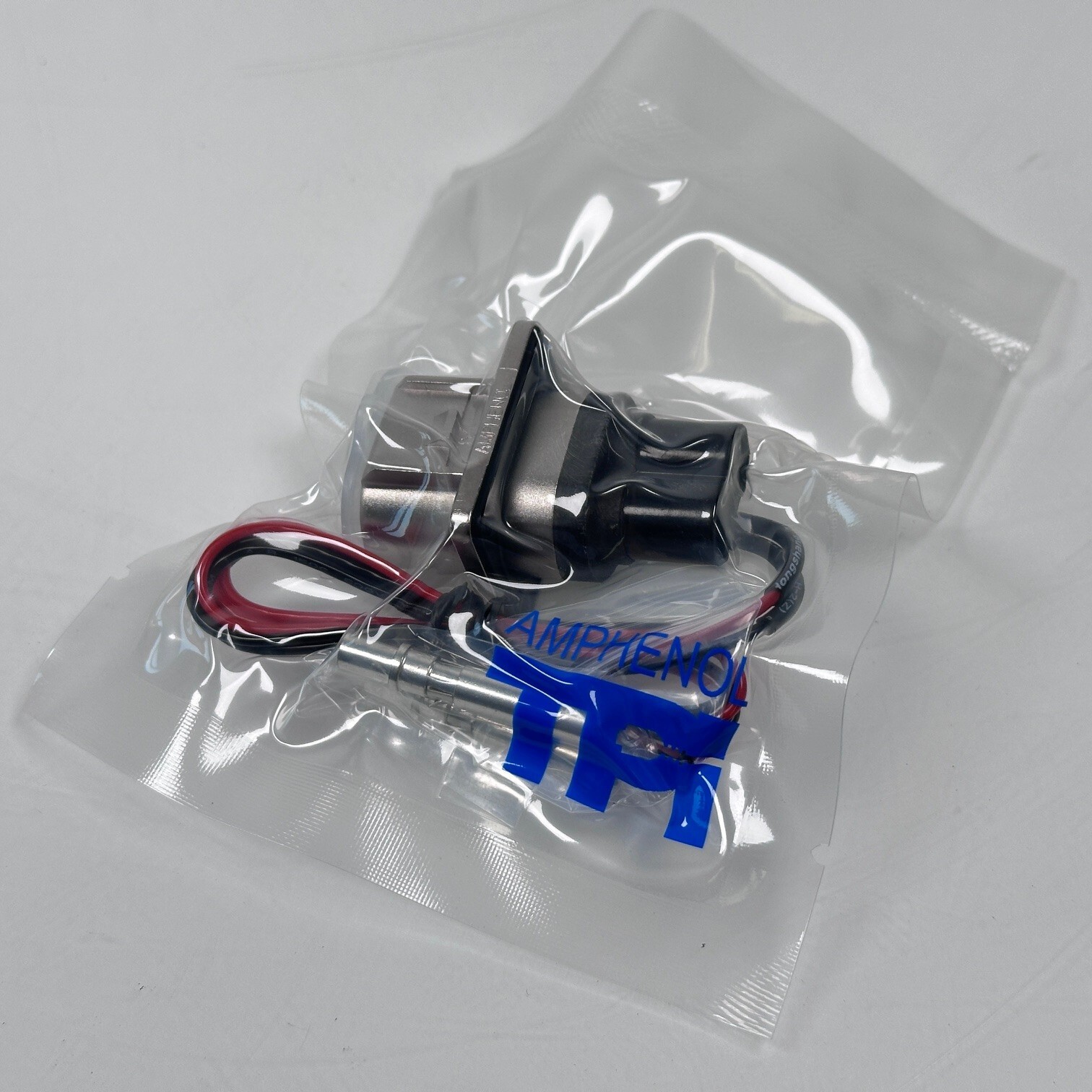 x1 Amphenol NEW PL082X-61-4 Heavy Duty Power Connectors 4.0MM 2 WAY RCPT 4MM2