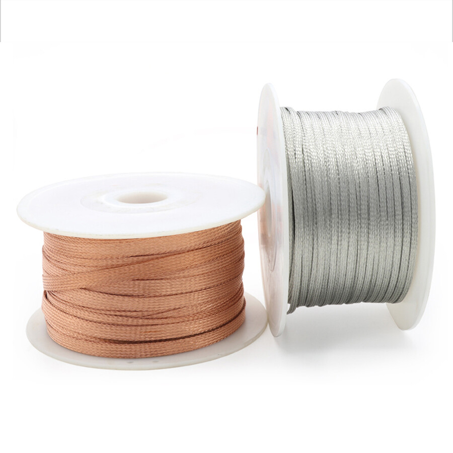 Pure Copper / Tinned Copper Shielding Braided Sleeve Cable Sleeving 2mm – 28mm