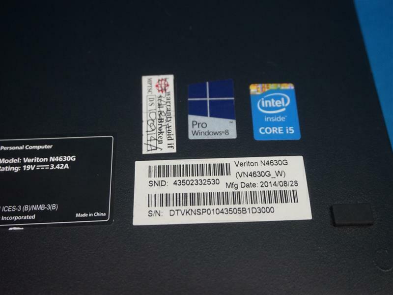Acer Veriton N4630G Core i5 Personal Computer 19V 3.42A Made in China