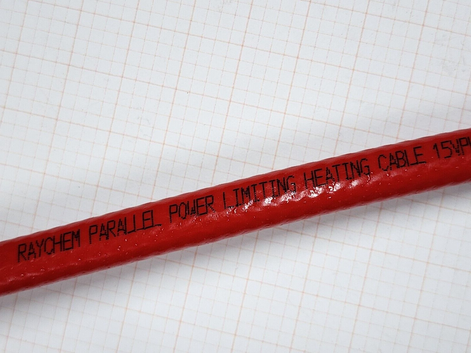 nVent/Raychem 15VPL2-CT High Temp Power Limited Heat Trace Cable 15W/Ft 277V/1ft
