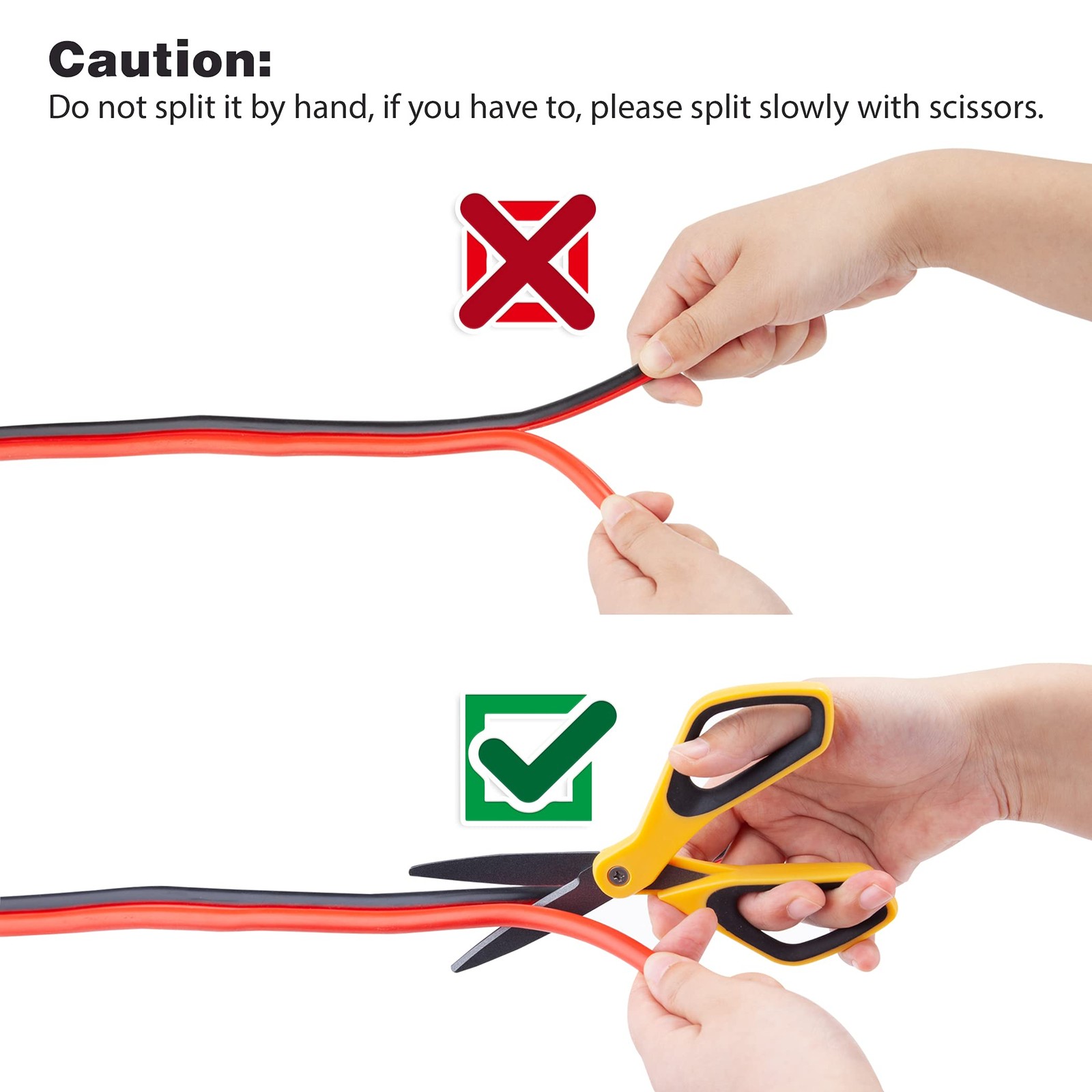 CARTMAN 4 Gauge 16 Feet Jumper Cables 300AMP Heavy Duty Booster Cable in Carry