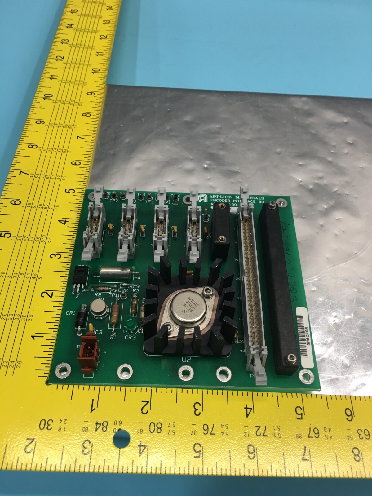 AMAT Applied Materials 0100-09137 Encoder Interface Board, 123131