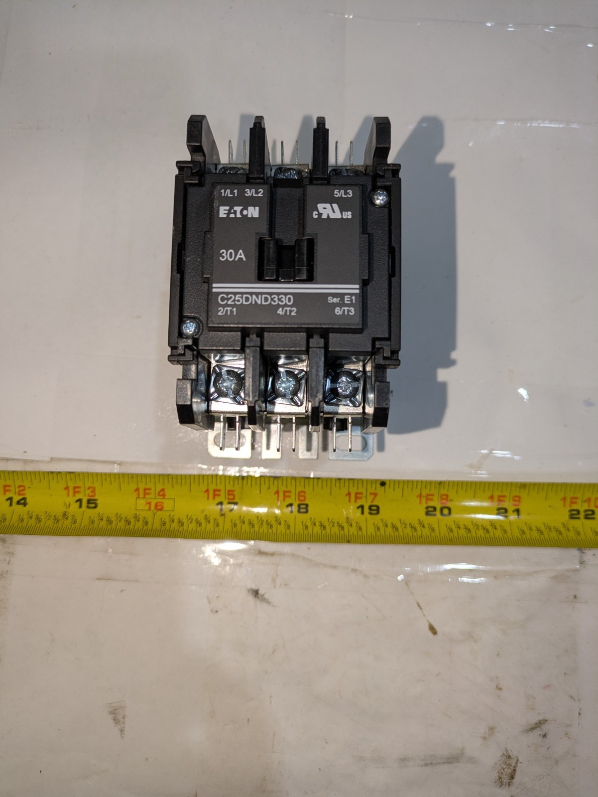 EATON C25DND330 30A Definite Purpose Contactor 3 Pole 30 AMP 24VAC