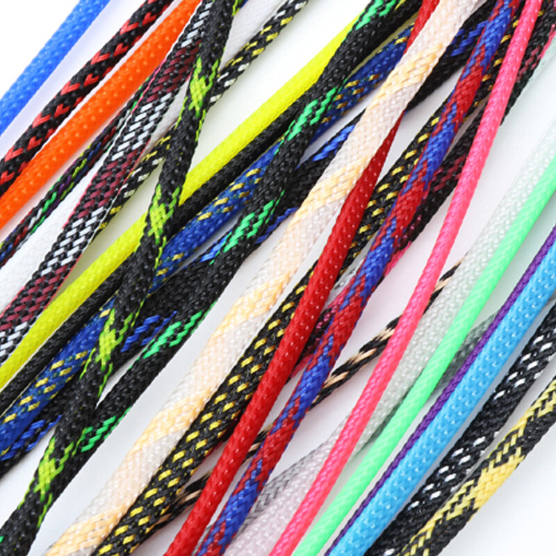 PET Expandable Braided Tube Harness Sheath Cable Wire Sleeving Dense 3mm Width