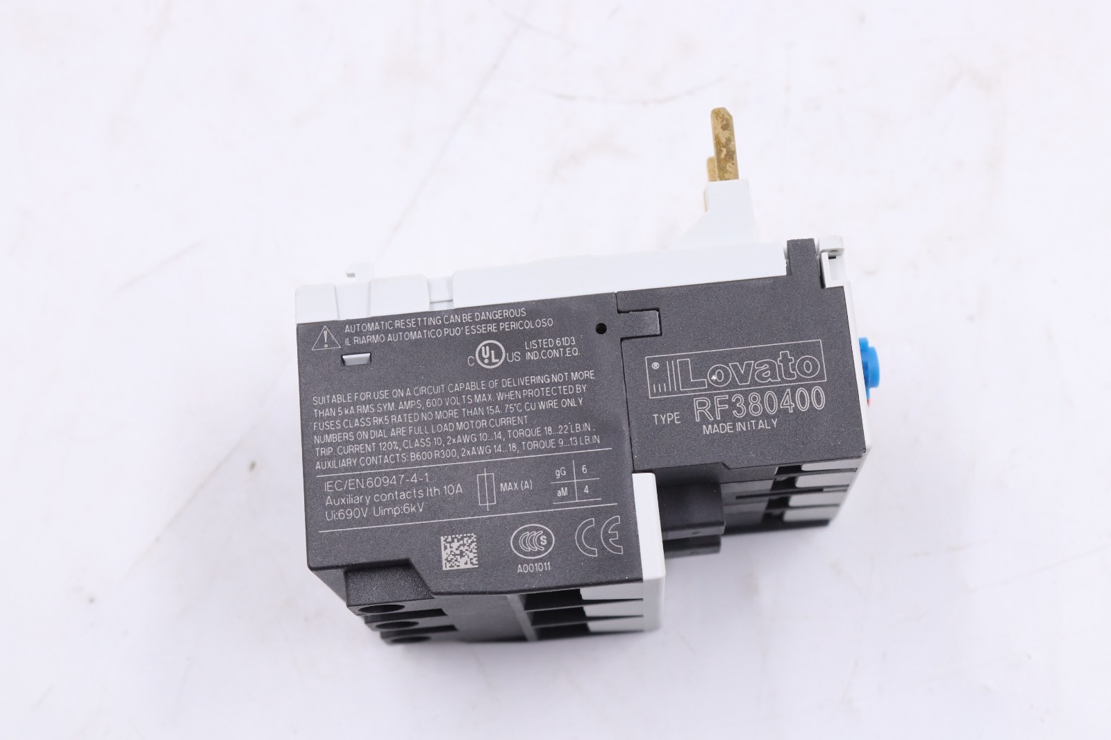 Lovato RF38 0650 Thermal Overload Relay MADE IN ITALY