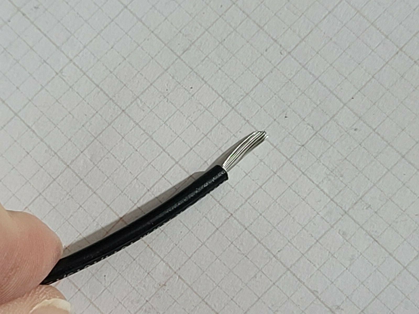 Southwire/Copperfield #16awg 26x30T Boat Cable Hook-Up Wire UL-1015 Black /100ft