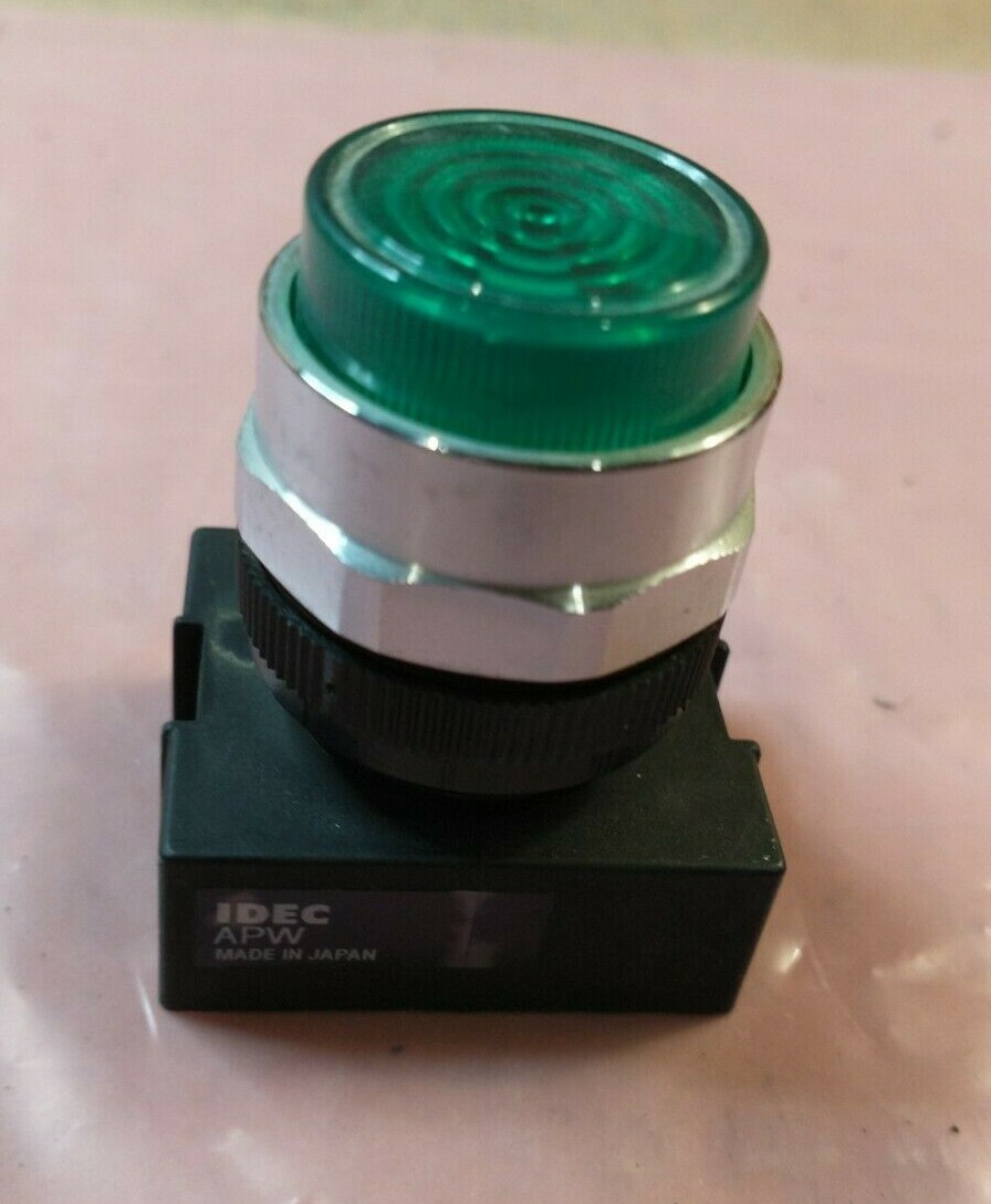 IDEC APW199 Green Pilot Light Operator 22mm – Fast Shipping
