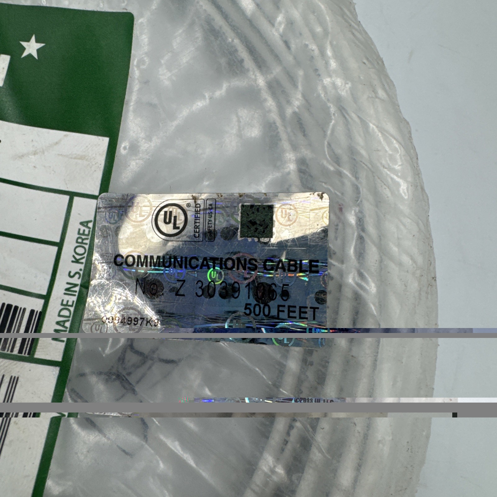 Northern N2204-1016-0152 22-4C Solid BC PVC Unshielded CMR 500ft Wire