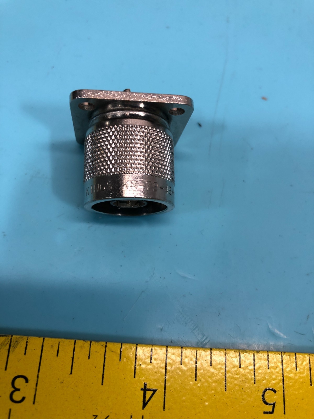 Lot of 4 KINGS KN-79-45-M06 RF CONNECTOR, 194749
