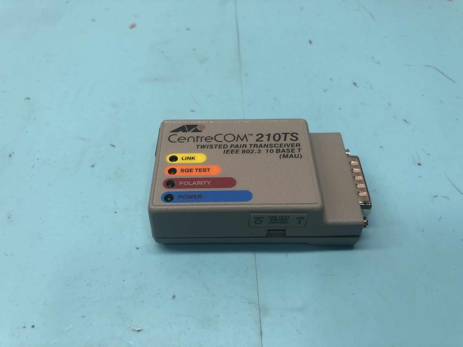 Allied Telesis AT-210TS-05D CentreCOM 210TS Twisted Pair Transceiver, 195595