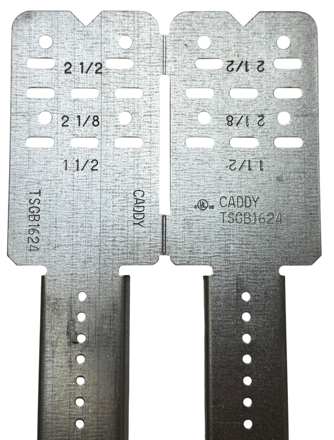 box of 50. NEW nVent CADDY TSGB1624 Mounting Bracket, Adjustable 15 3-4_–25_