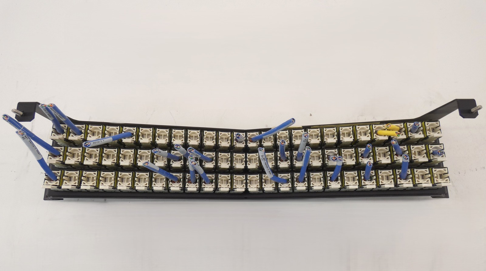Ortronics OR PHAHJU72 HDJ Series 72-Port Angled Panel OR-HDJ6A-00