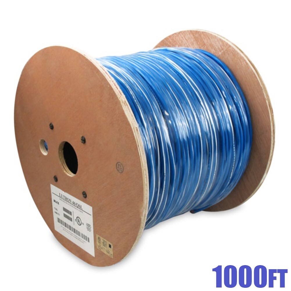 1000FT 1P 22AWG/2C w/ Shield & Drain + 1P 12AWG/2C + 18AWG/1C Lutron Cable