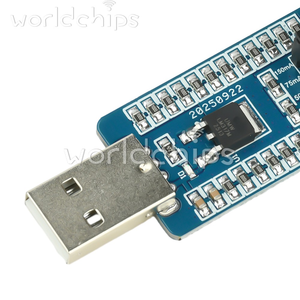 5pc USB A Power Bank Virtual Load Anti-Shutdown Module Switchable Output Current