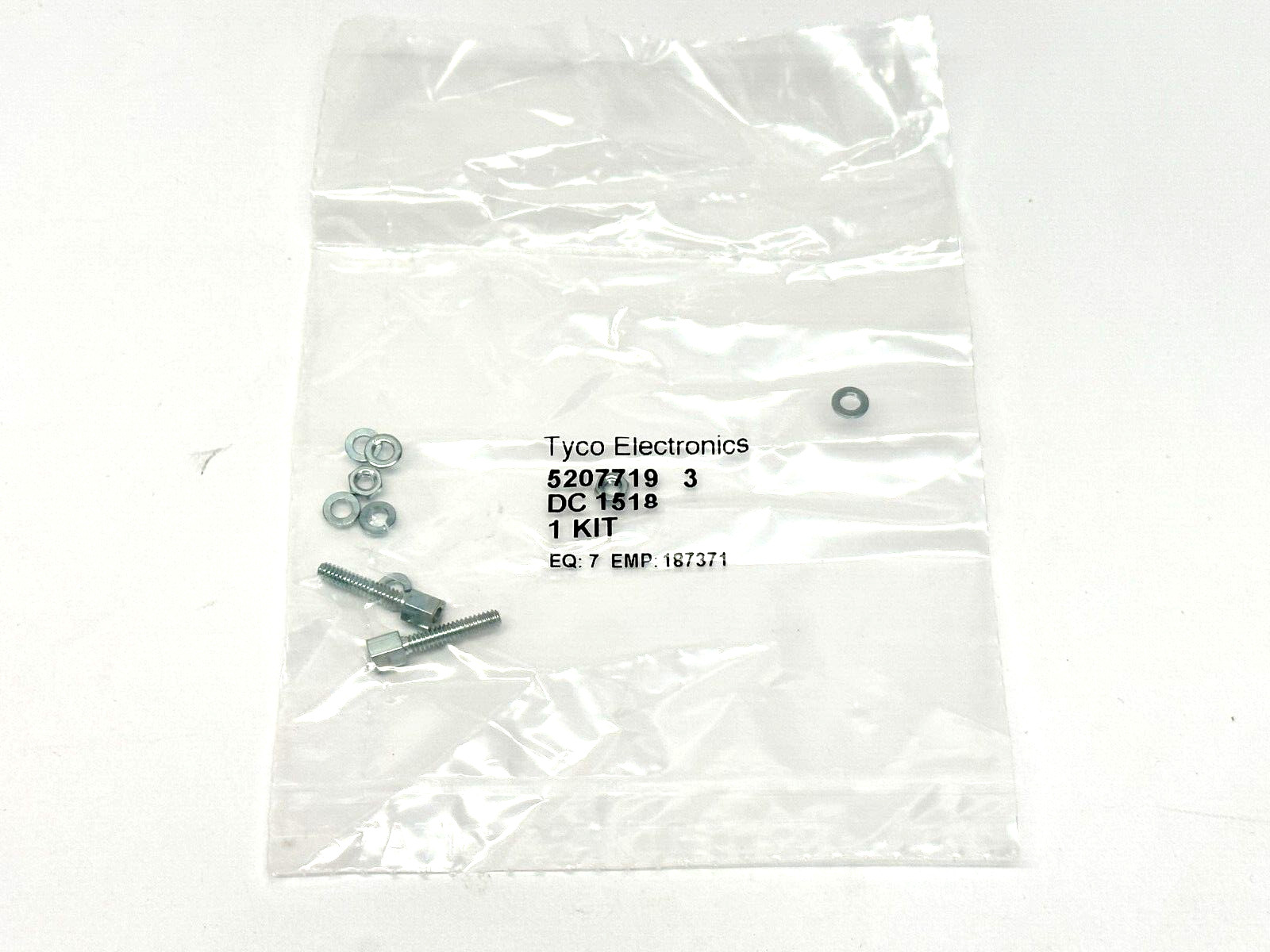 Tyco Electronics 5207719-3 D-Sub Locking Mounting Female Screwlock Assembly Kit