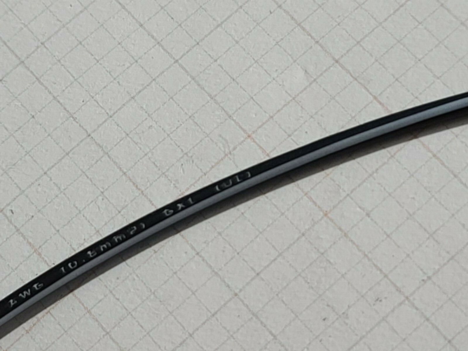 Southwire #18awg GXL SAE J1128 XLPE Automotive Wire 125C Black/White /100ft