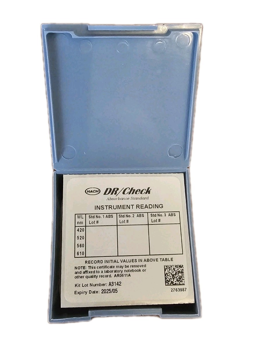 DR Check 27639-00 Absorbance Standard Secondary Standards Kit HACH 2763900