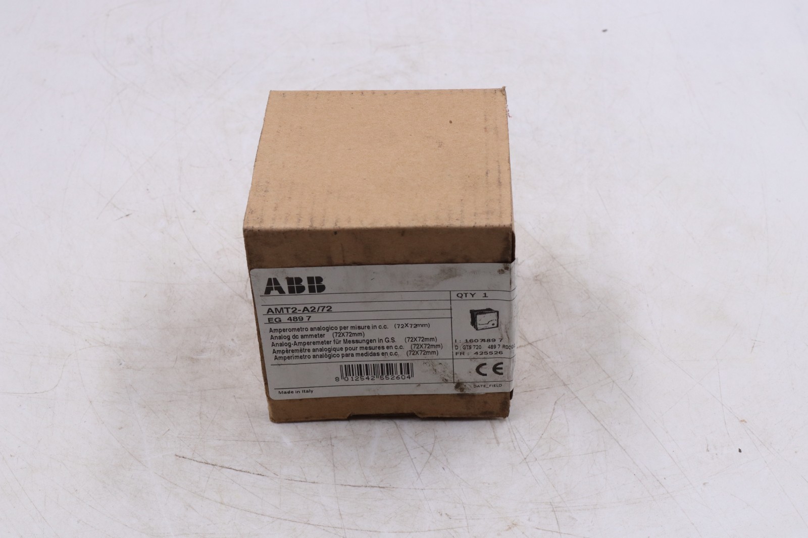 ABB AMT2-A2/72 MADE IN ITALY