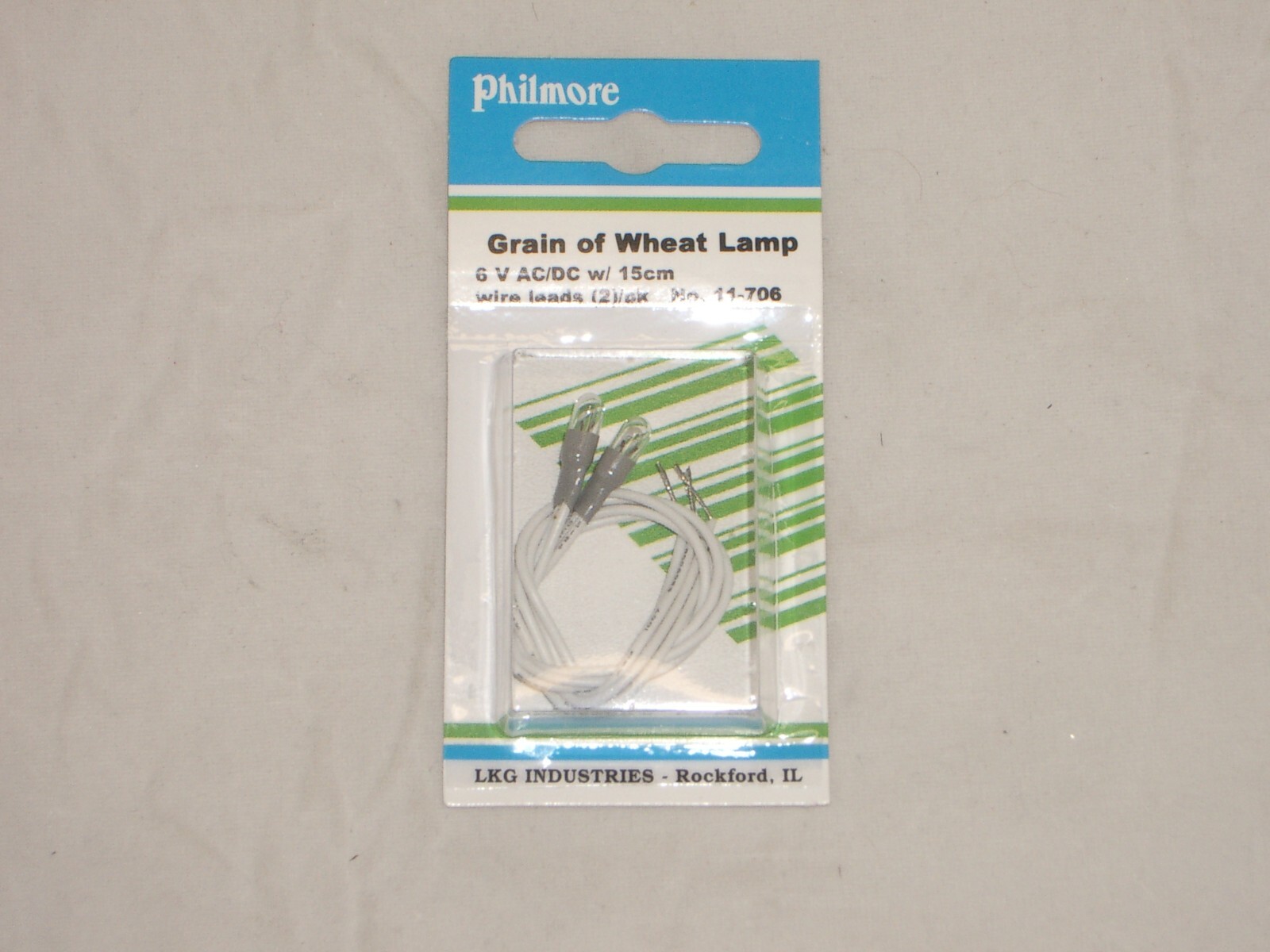 PHILMORE 11-706 6V AC/DC 4mm GRAIN OF WHEAT METER LIGHT LAMP INDICATOR 2/PK