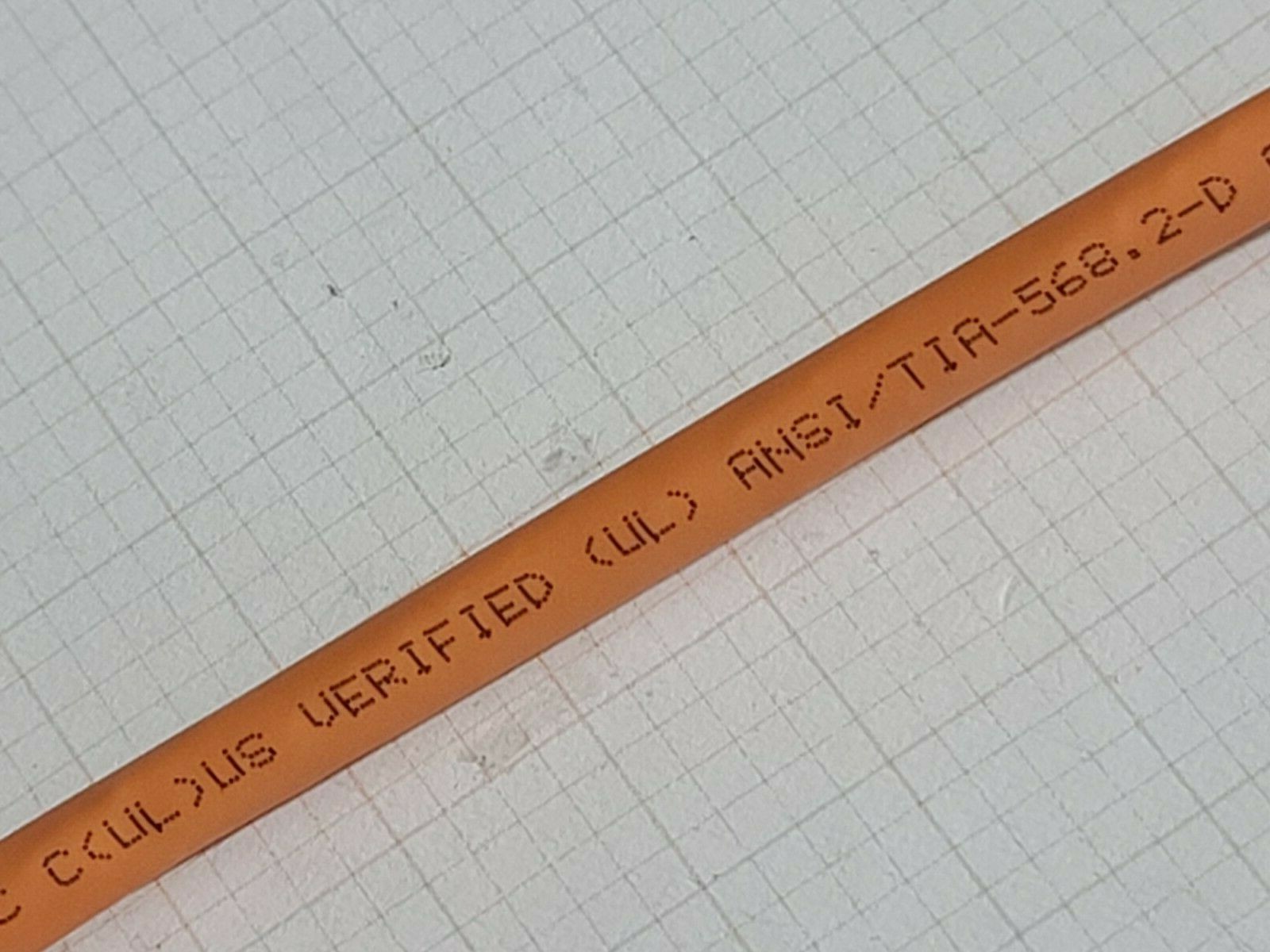 General Cable 7141826 23/4P GenSPEED 10 UTP Cat6A 10GX 10G Plenum Orange /50ft
