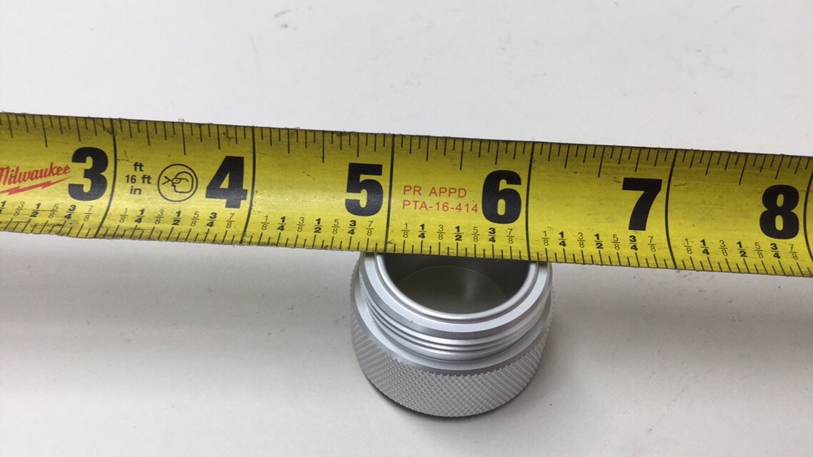 Amphenol Sine Systems P29043 Closure Cap Female Trunk External Threads