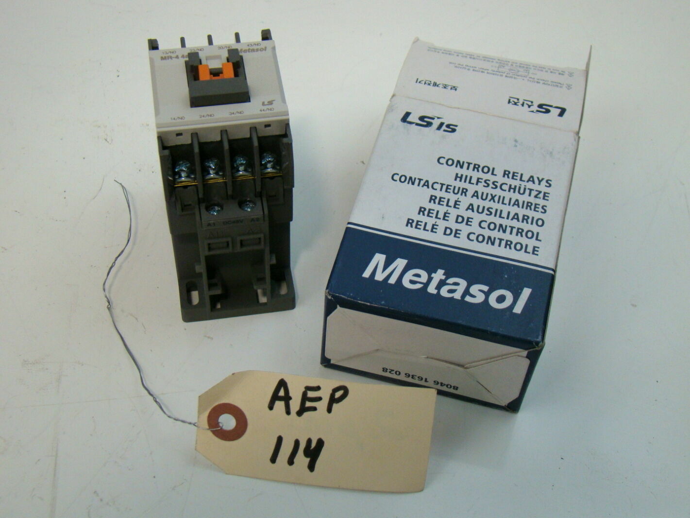 LS Industrial Systems 48vdc Contactor MR-4