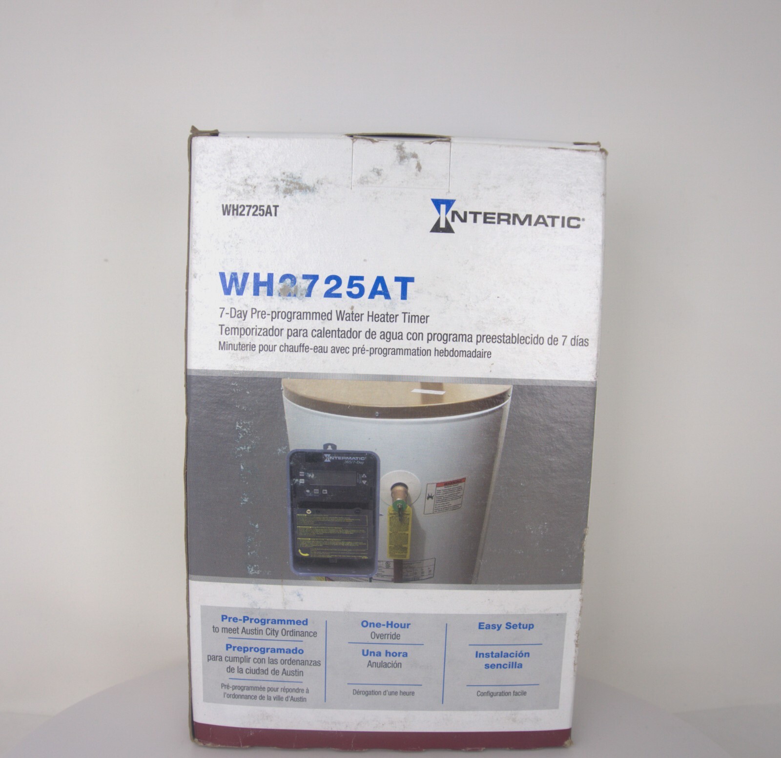 WH2725AT INTERMATIC Pre-Programmed 7-Day Water Heater Timer