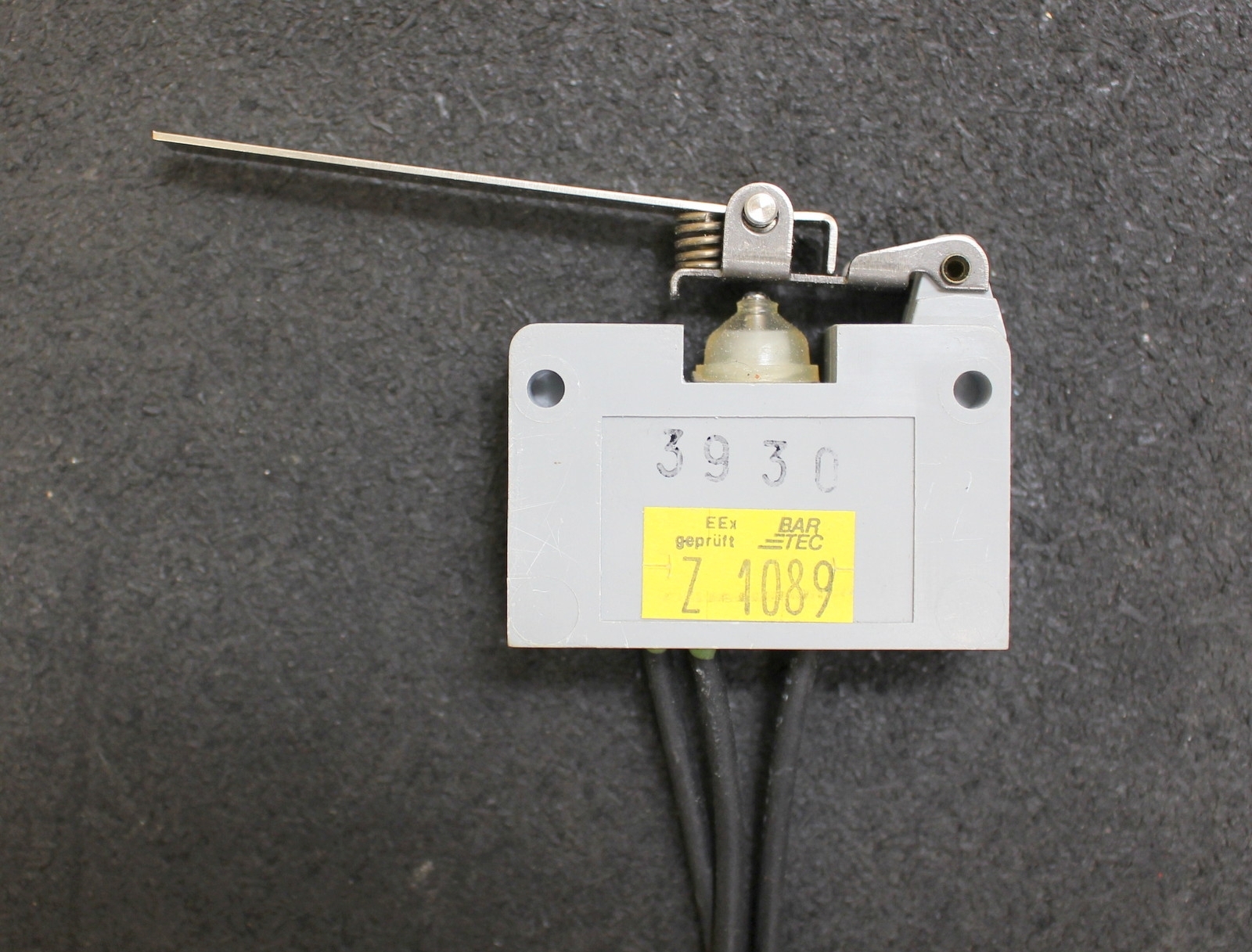 BARTEC Endlagenschalter 07-1531 EEX-geprüft 250VAC 5A 250VDC max. 80W Nr.3930