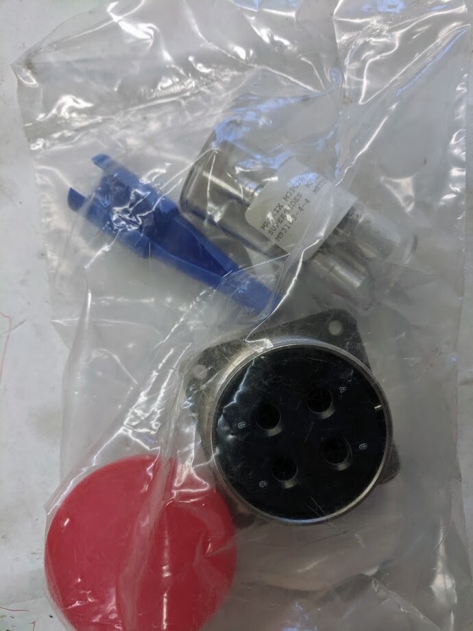 AMPHENOL MATRIX MS3452L32-17S BOX MOUNT RECEPTACLE MIL-DTL-5015 CONNECTOR KIT
