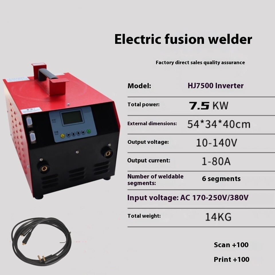 Automatic PE Tube Welding Machine Gas Pipeline Butt Welding Machine 400 Fully