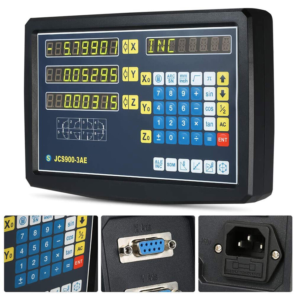 3 Axis DRO digital readout linear scale for milling lathe machine high Precision