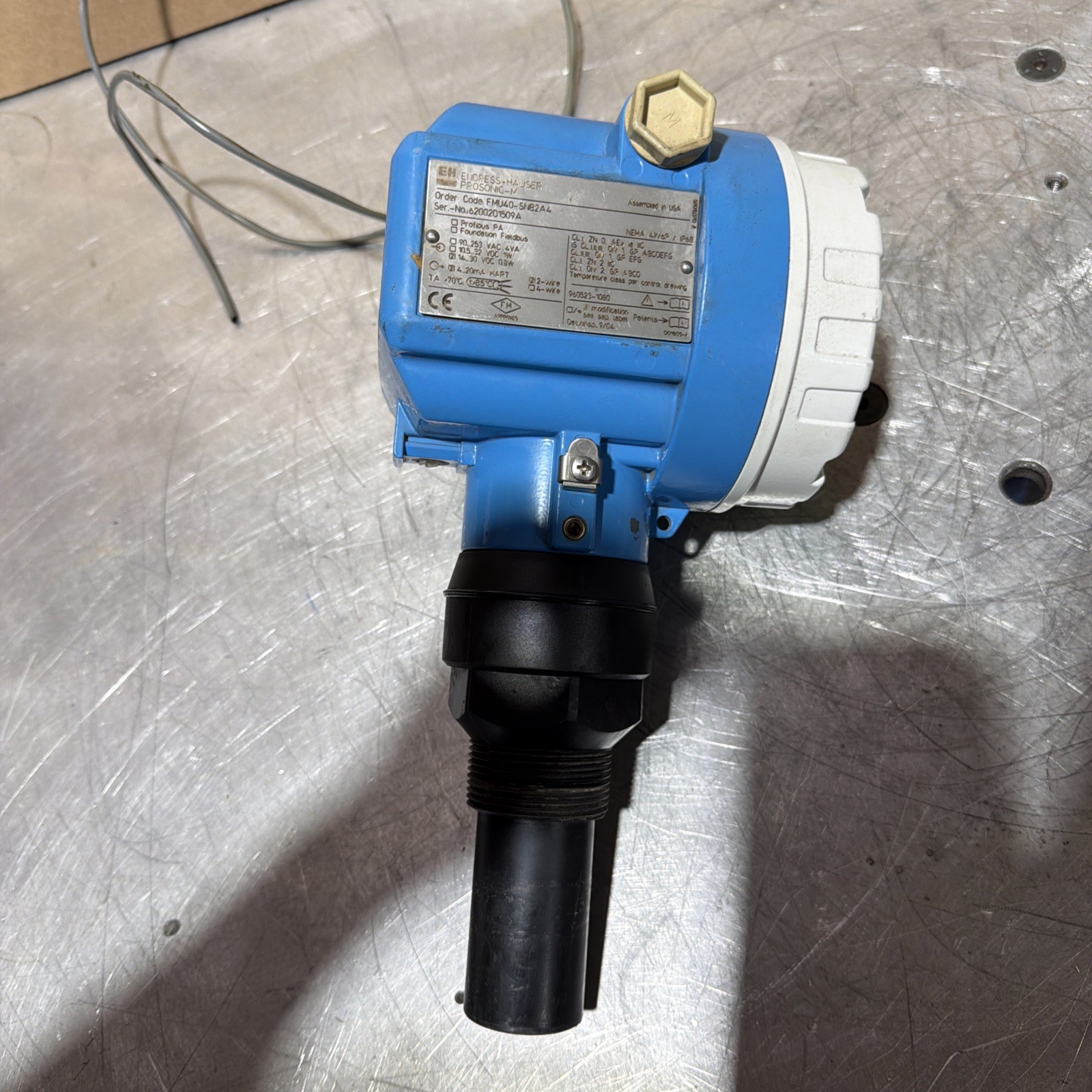 ENDRESS HAUSER FMU40-SNB2A4 PROSONIC M Transmitter