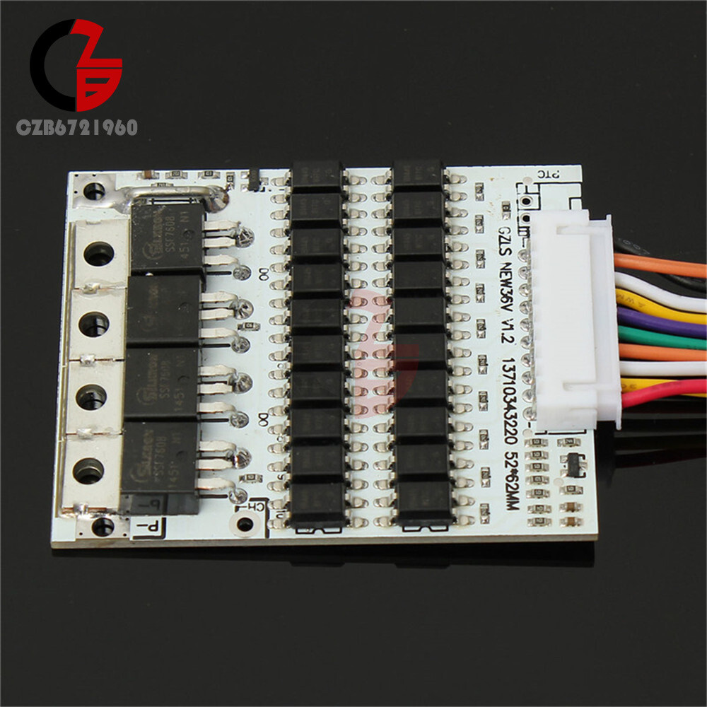 10S 40A 36V 1Pcs BMS PCB Protection Board 18650 Li-ion Lithium Battery