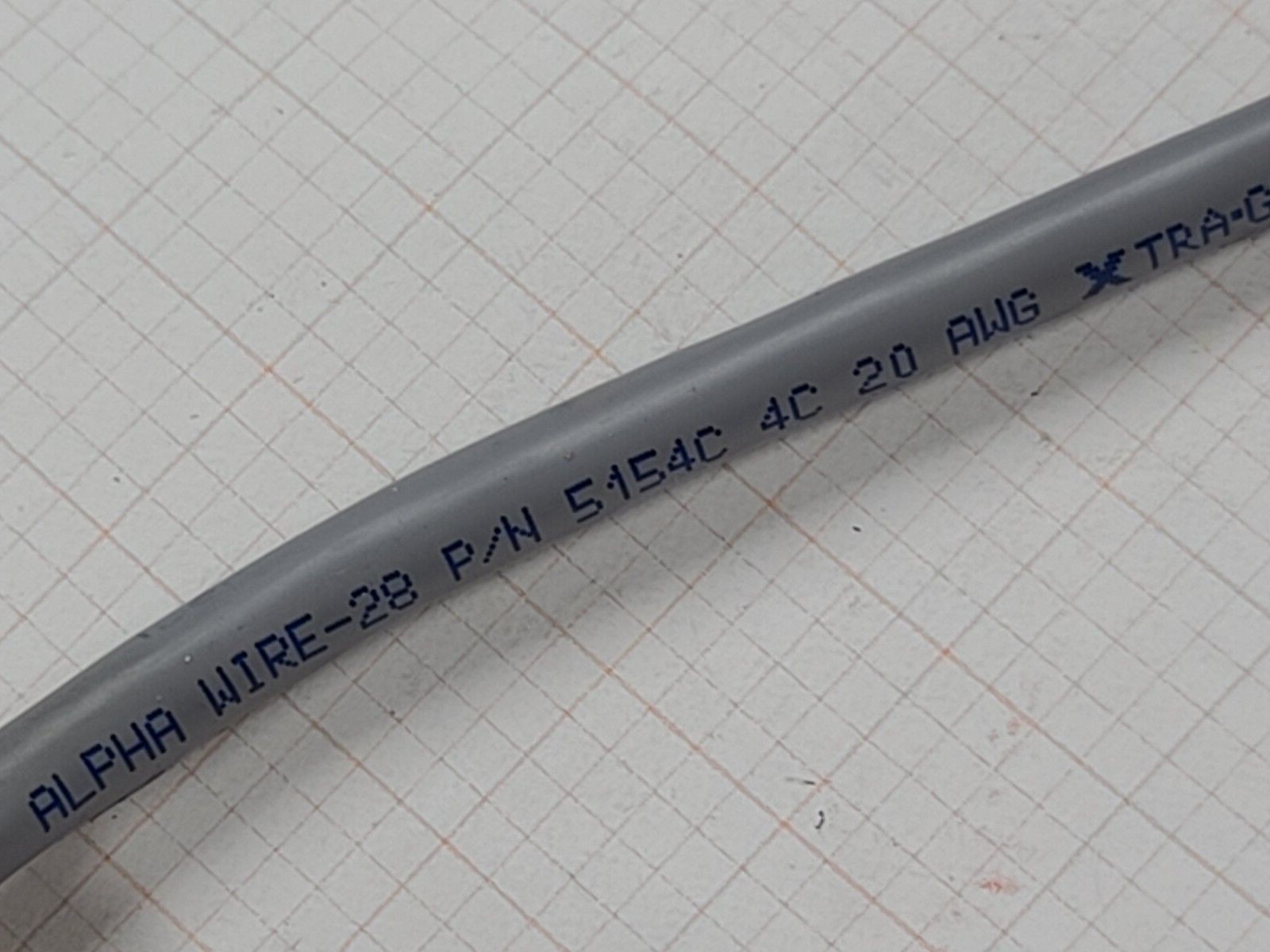 Alpha Wire 5154C 20/4C XtraGuard High Performance Instrumentation/Control Cable
