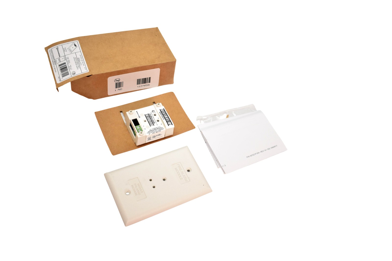 EST Edwards SIGA-CT1 Fire Alarm Single Input Module