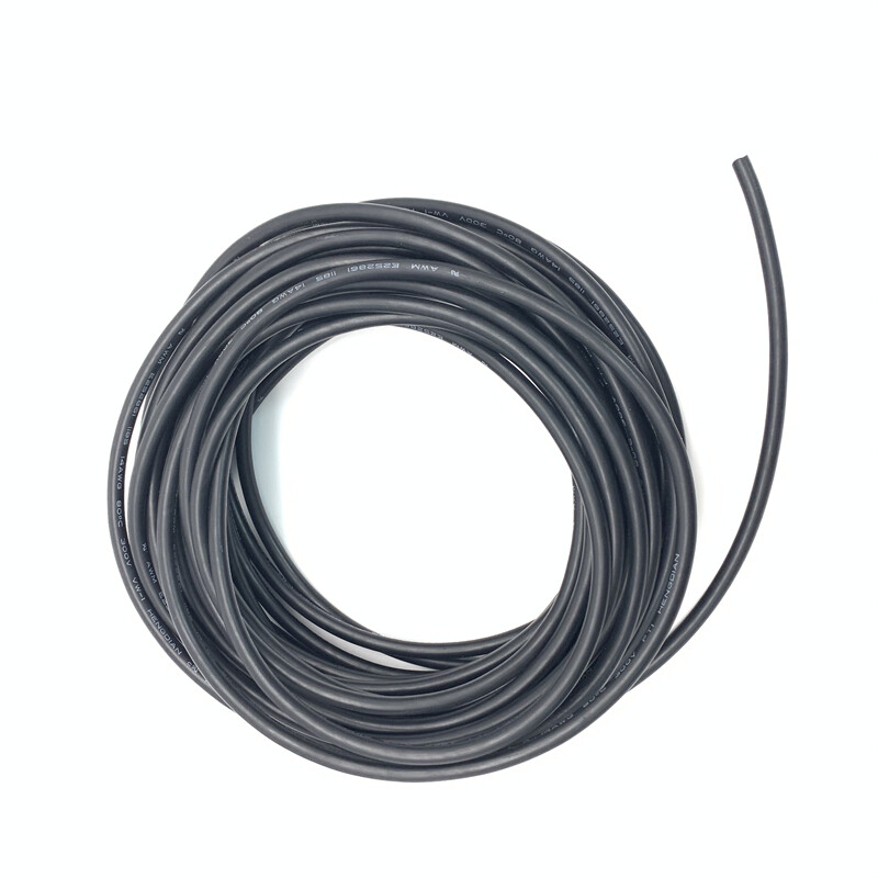 Black Grey PVC Single Core Shielded Wire Signal Audio Cable Soft 10AWG – 28AWG