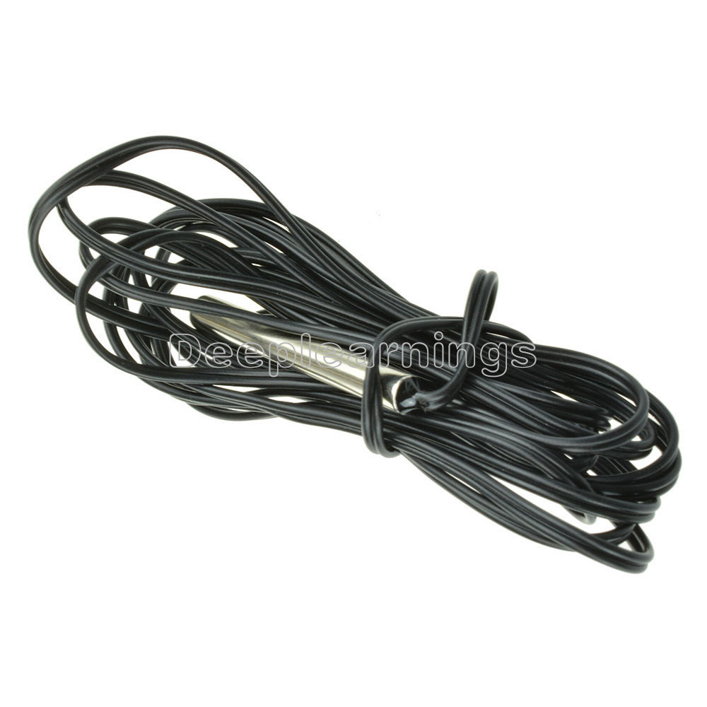 10PCS NTC 3435 10K Ohm 1% Thermistor Temperature Sensor Cylinder Probe