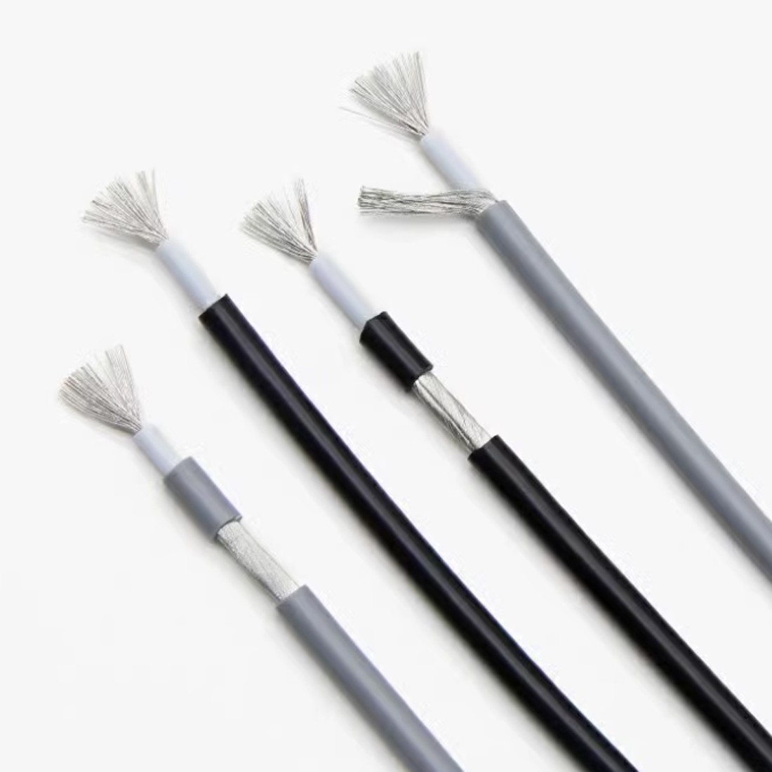 10/12/14~28 AWG Single Core Cable tinned copper Stranded Audio Wire OD 2.3-6.1mm