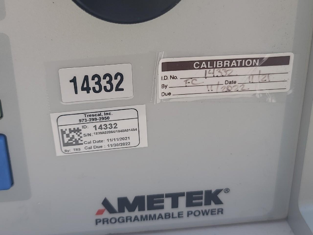 California Instruments 5kVA AC Power Source Model 5001iX Series II