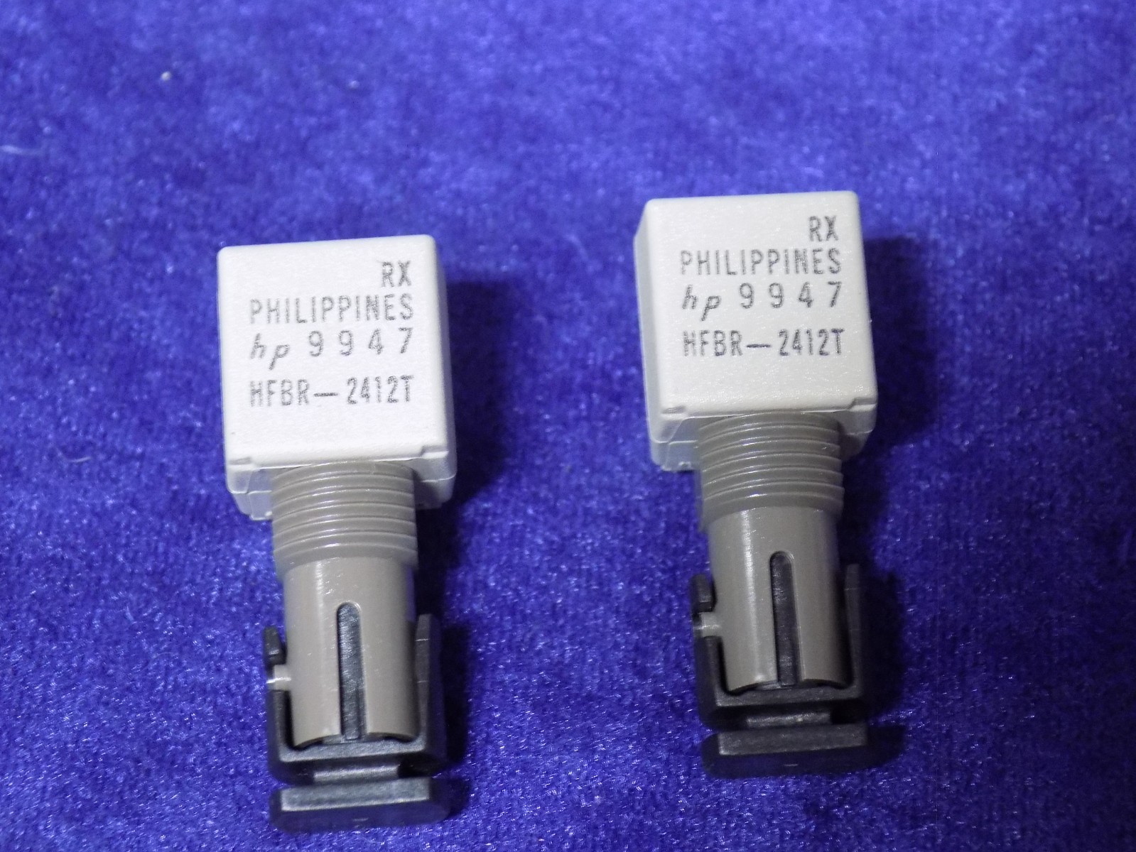 LOT OF 2 NEW OLD STOCK HP 9947 FIBER OPTIC RECEIVER ANALOG HFBR-2412T
