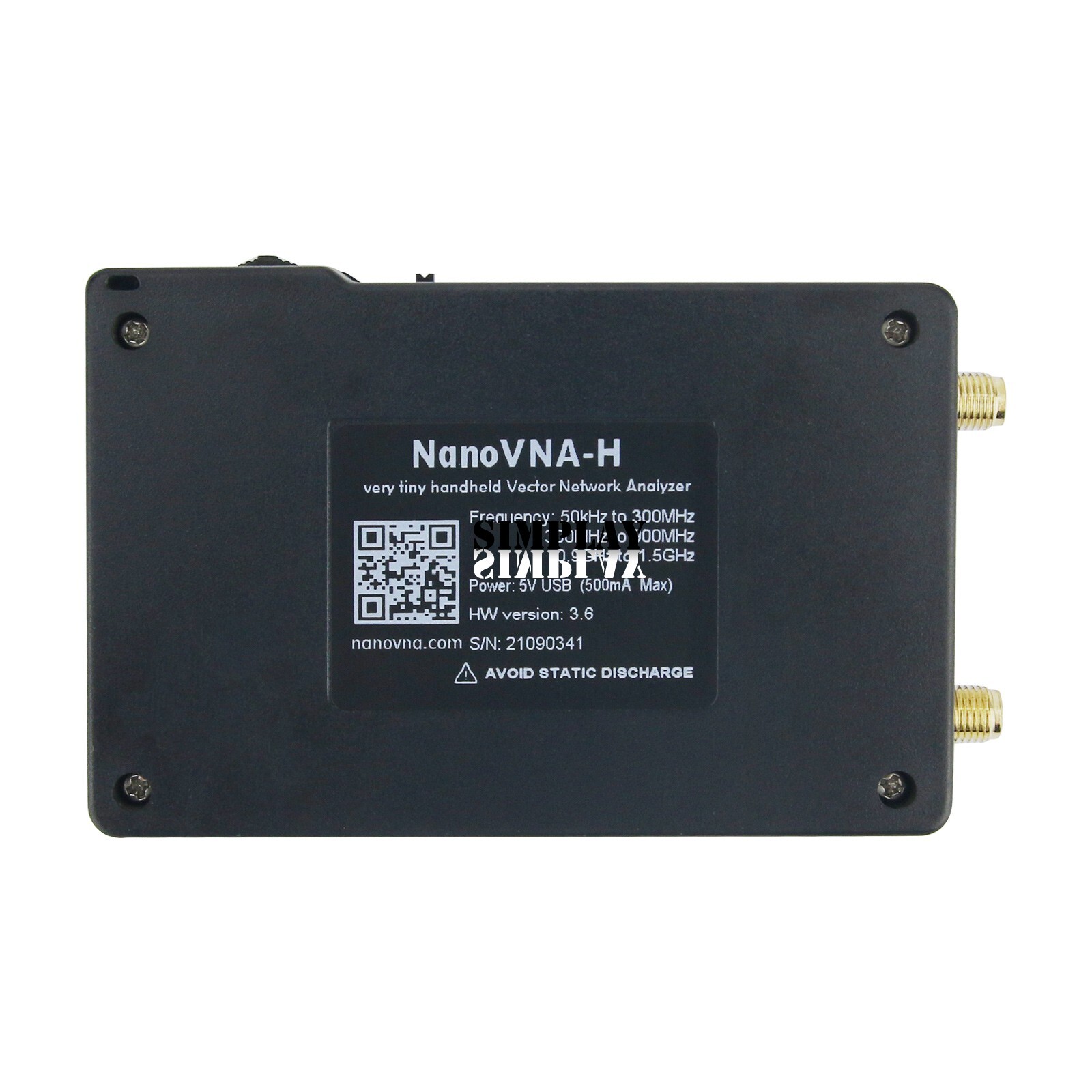 Upgraded 50KHz-900MHz NanoVNA Vector Network Analyzer F/MF HF VHF Phone Display
