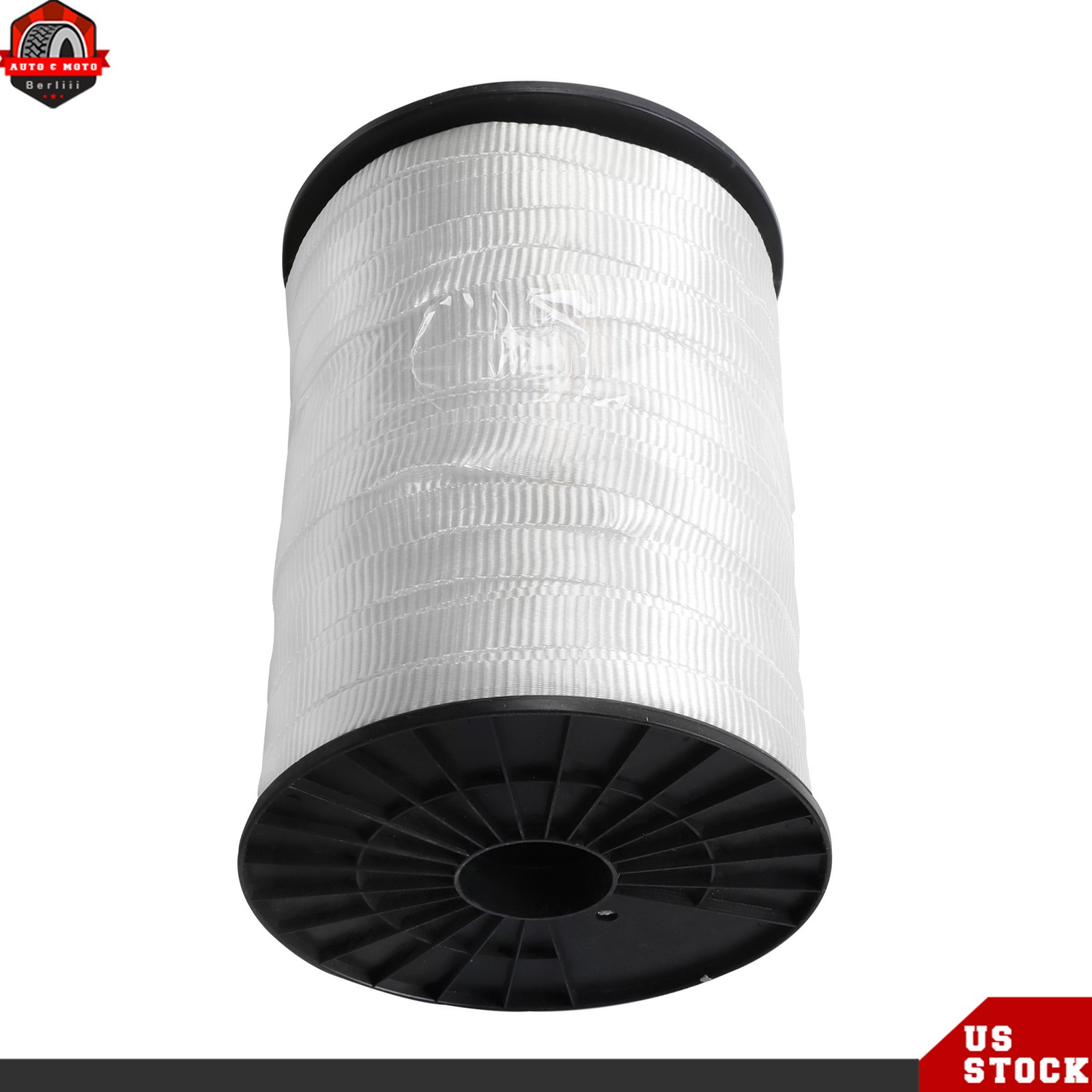 3/4″ x 600′ Printed Polyester Pull Tape 2500# Tensile Flat Rope Mule Webbing
