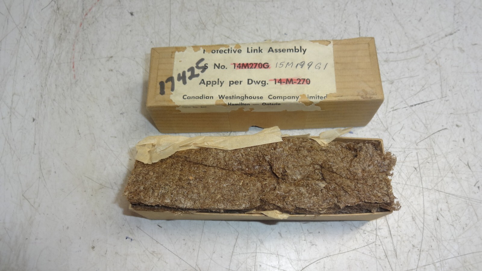 Canadian Westinghouse Protective Link Assembly 15M199G1 New