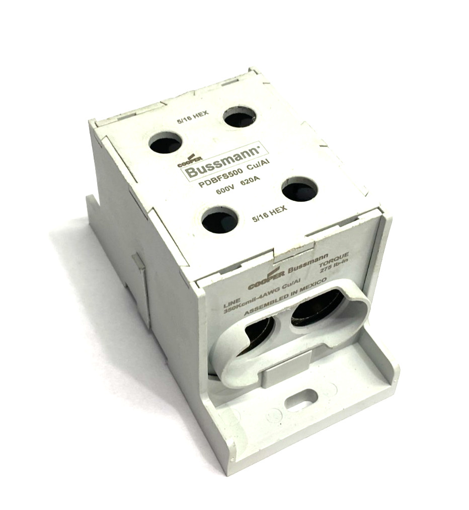 Cooper Bussmann PDBFS500 Power Distribution Block 600V 620A