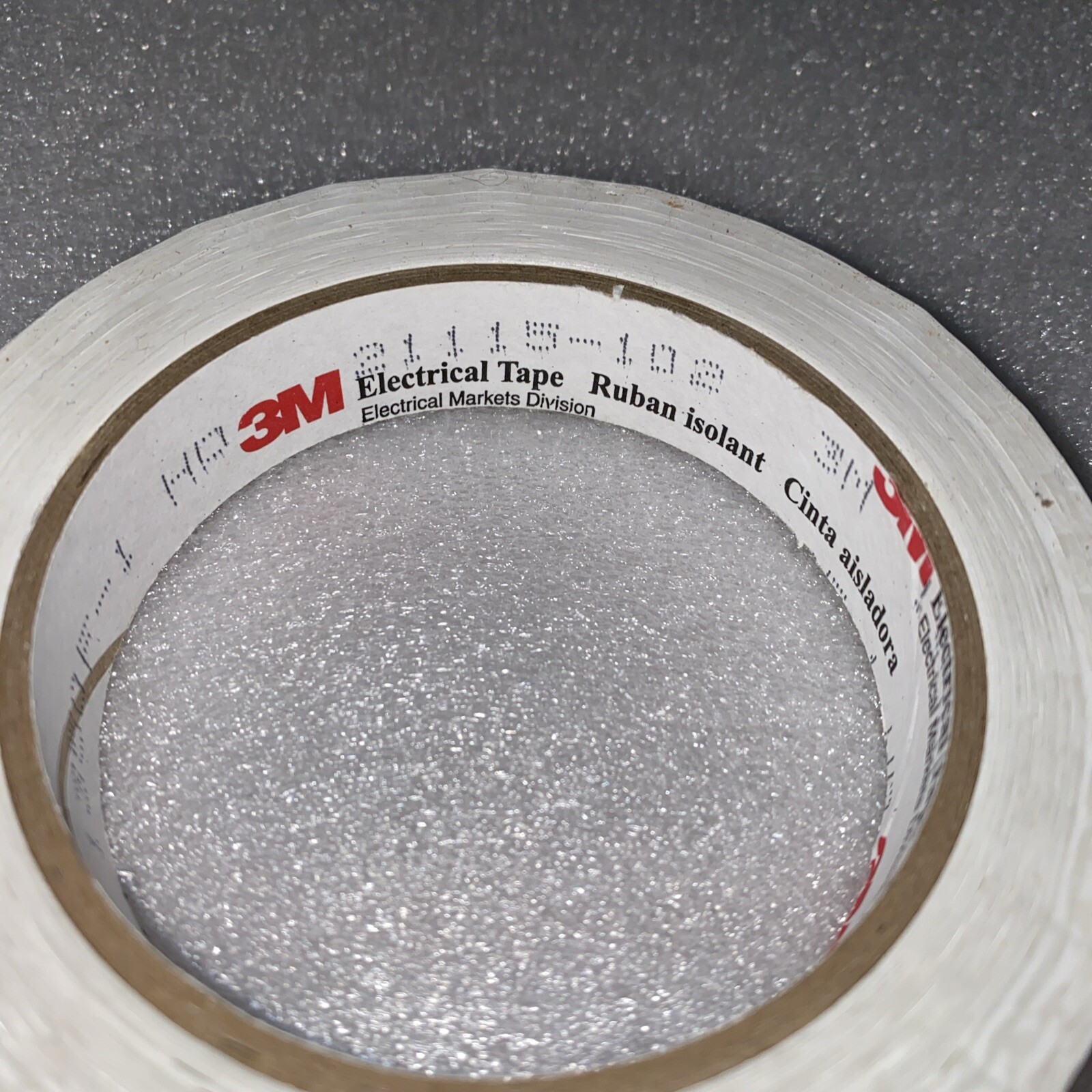 3M 1350F-1 WHITE Electrical Tape, 3/4″x 72yds, Flame Retardant THREE ROLLS
