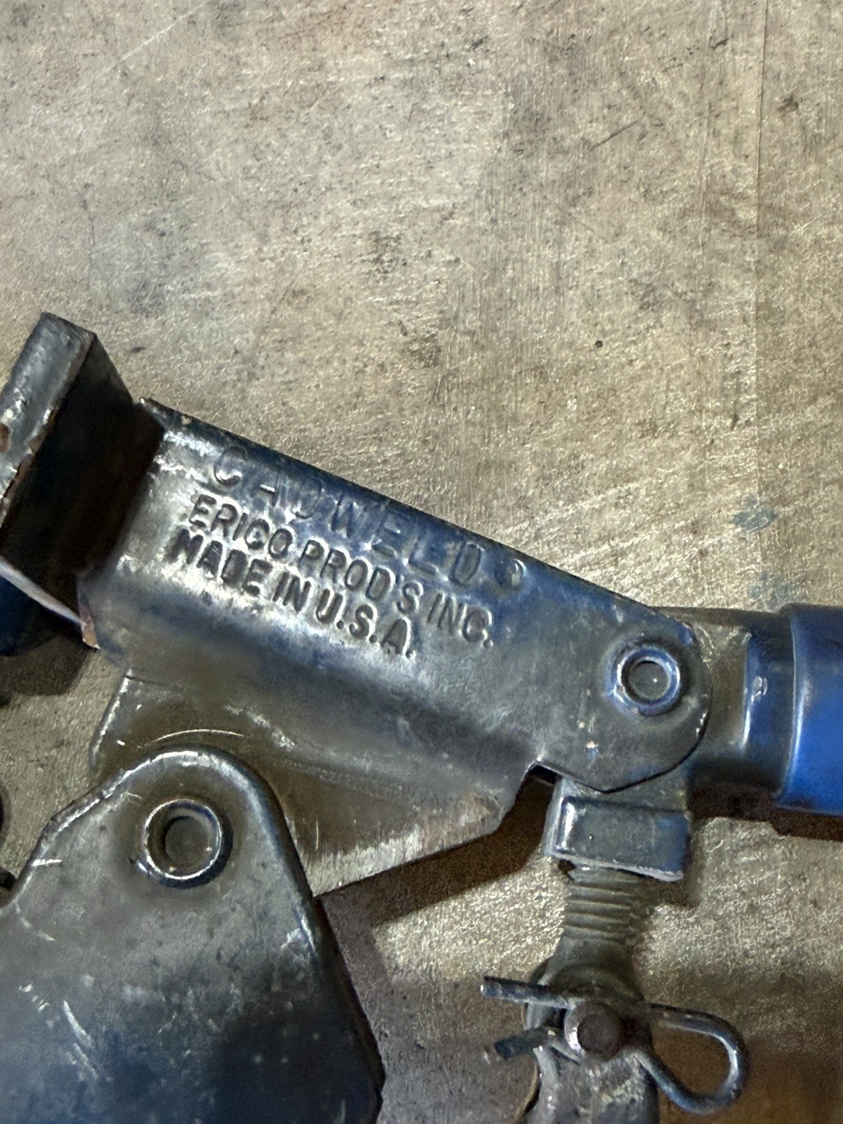 Erico Cadweld Handle Clamps L160 3″ – Used.